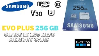 SAMSUNG Evo Plus 256 GB Memory Card | GoPro 10 Memory Card | Evo Plus Memory Card Flipkart | 256 GB