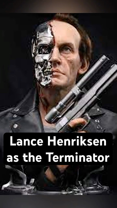 Lance Henriksen as the Terminator 1984