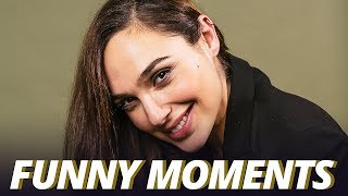 Gal Gadot Funny Moments - Justice League (2017)