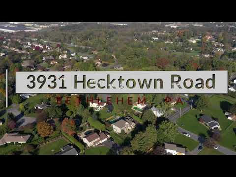 3931 Hecktown Rd, Bethlehem, PA home video tour