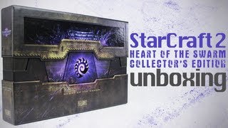 StarCraft II: Heart of the Swarm Collector's Edition Unboxing | Unboxholics