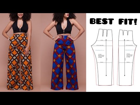 Best PALAZZO PANT Tutorial | How to CUT and