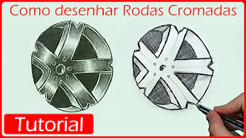 Como se desenha uma roda?