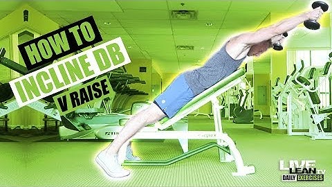 How To: Prone Dumbbell Y Raise On Incline Bench