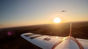 Strix Goblin Formation in the Sunset with CADDX Peanut on Pan / DJI FPV