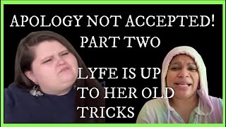 Lyfe Doesnt Accept Amberlynns Apology & Pulls The Same Card Out Of Her Bag | Amberlynn Reid