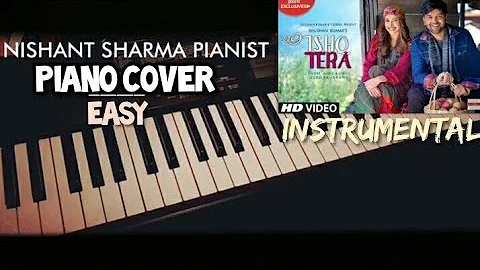 Ishq Tera Guru Randhawa Piano Cover | instrumental | Easy Piano | Cover | Karaoke