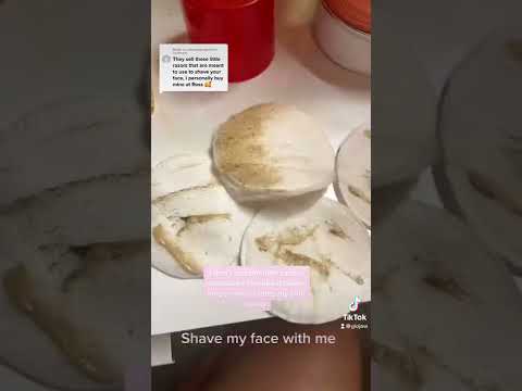 Shave My Face With Me