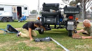 How to Adjust Ural toe in camping site style