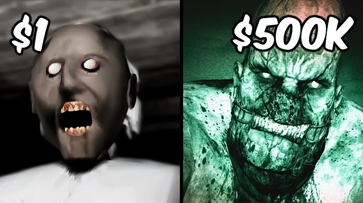 $1 vs $500,000 Horror Game