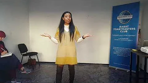 Rabat Toastmasters Club: Level 2 Project 3 "Introduction to Toastmasters Mentoring"