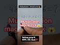 Multiplication questions short trick #mathstricks #ytshorts #shortsfeed#shorts#viral #trending#trick