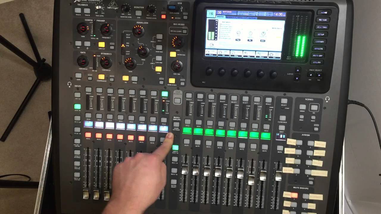 Behringer X32 Compact - Digital Mixer with MIDAS Preamps