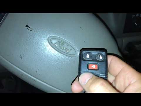 KEY FOB PROGRAMMING ON LATE 90&rsquo;S TO LATE 2000 MODEL FORDS