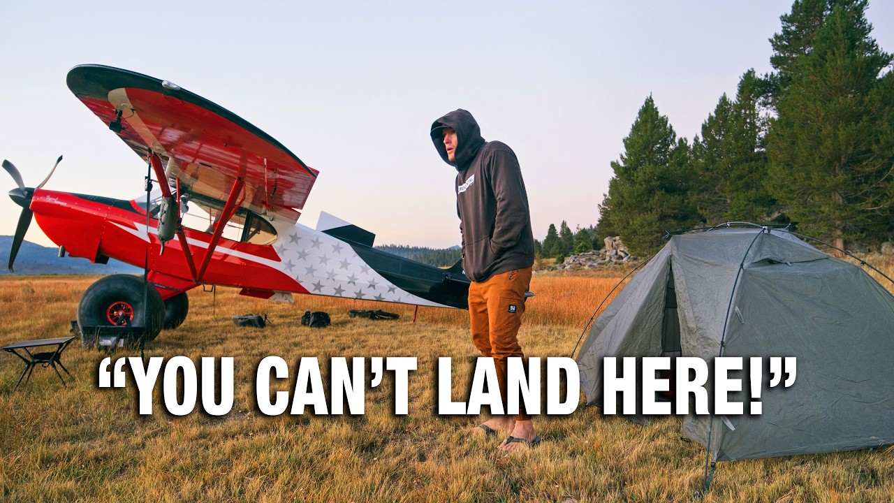 Forest Rangers Tried to Cite Us for Landing Here...
