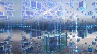 Futuristic animation on Cloud Computing and Test Environments Management.