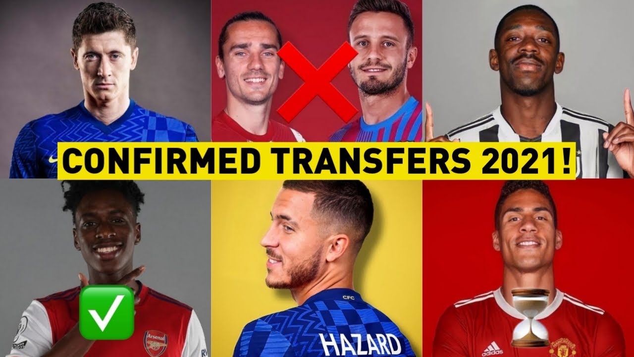 Football New Confirmed Transfer News 2021 Summer Rumours Ft Varane Lokonga Win Big Sports