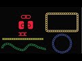 How to Pattern Chain design different shapes in illustrator | illustrator pattern brush