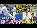 朝倉海&佐藤嘉洋も絶賛！【カーフキック蹴り方＆UFCでも使用された受け方 完全解説】