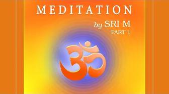 The True Meaning of MEDITATION | Audio Satsang with Sri M: Part 1