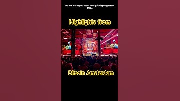 The energy of Bitcoin Amsterdam was unreal #bitcoin2025 #bitcoinamsterdam