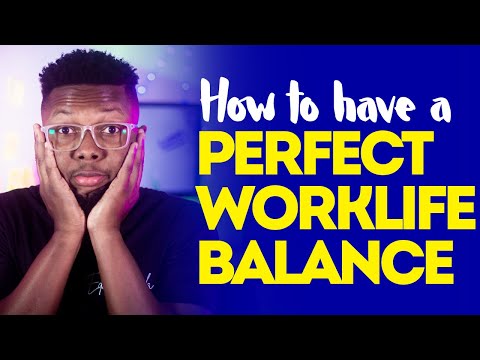 how to have a perfect work life balance  by edwin dela