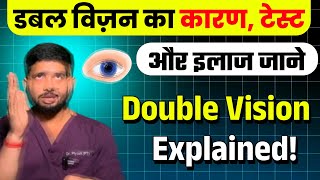 Reason for Double Vision – 6th Cranial Nerve Palsy | Effect on the muscles of the eyes"