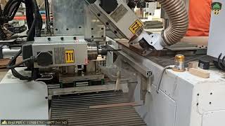 Máy khoan phay 3 phương 6 trục Holztek HT-3000-S3R6. Thêm trục vát 45 độ để làm gì?