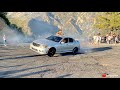 Mercedes C63 AMG CRASHED Doing Donuts At Takeover!