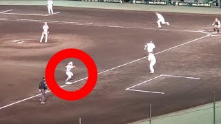 問題の守備20220520現地糸原健斗 ベース踏み忘れ阪神甲子園球場3塁ｱﾙﾌﾟｽ席　10回表　阪神ﾀｲｶﾞｰｽ