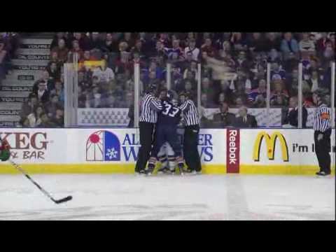 01 30 2009 D Boogaard vs S MacIntyre