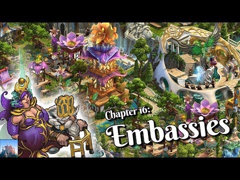 The Embassies of the Dwarves & Fairies | New Guest Race | Elvenar