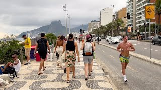 Walking Along the Ipanema Seafront — Rio de Janeiro, Brazil【4K】🇧🇷