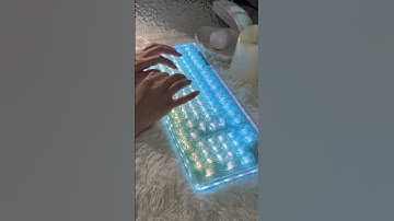 💙Phantom 98 Blue  #kiiboom #mechanicalkeyboard #asmr #typing #gaming #vibes #viralvideo