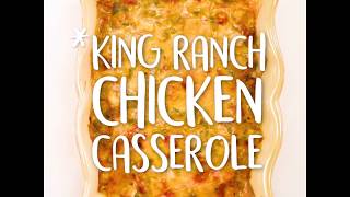 king ranch chicken casserole image