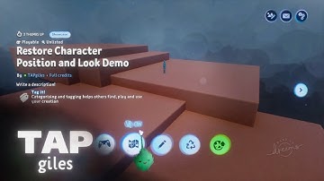 Restoring Character Position and Rotation | TAPgiles Daily Dreams Tutorial