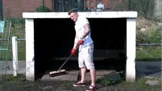 102_0018.MOVJosh Charnley Photo shoot for Engage at St Pat's rugby league ground