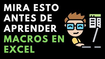 🟢 Que es una MACRO en EXCEL y para que SIRVE