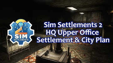 Fallout 4 Mod: Sim Settlements 2 HQ: Upper Office Settlement