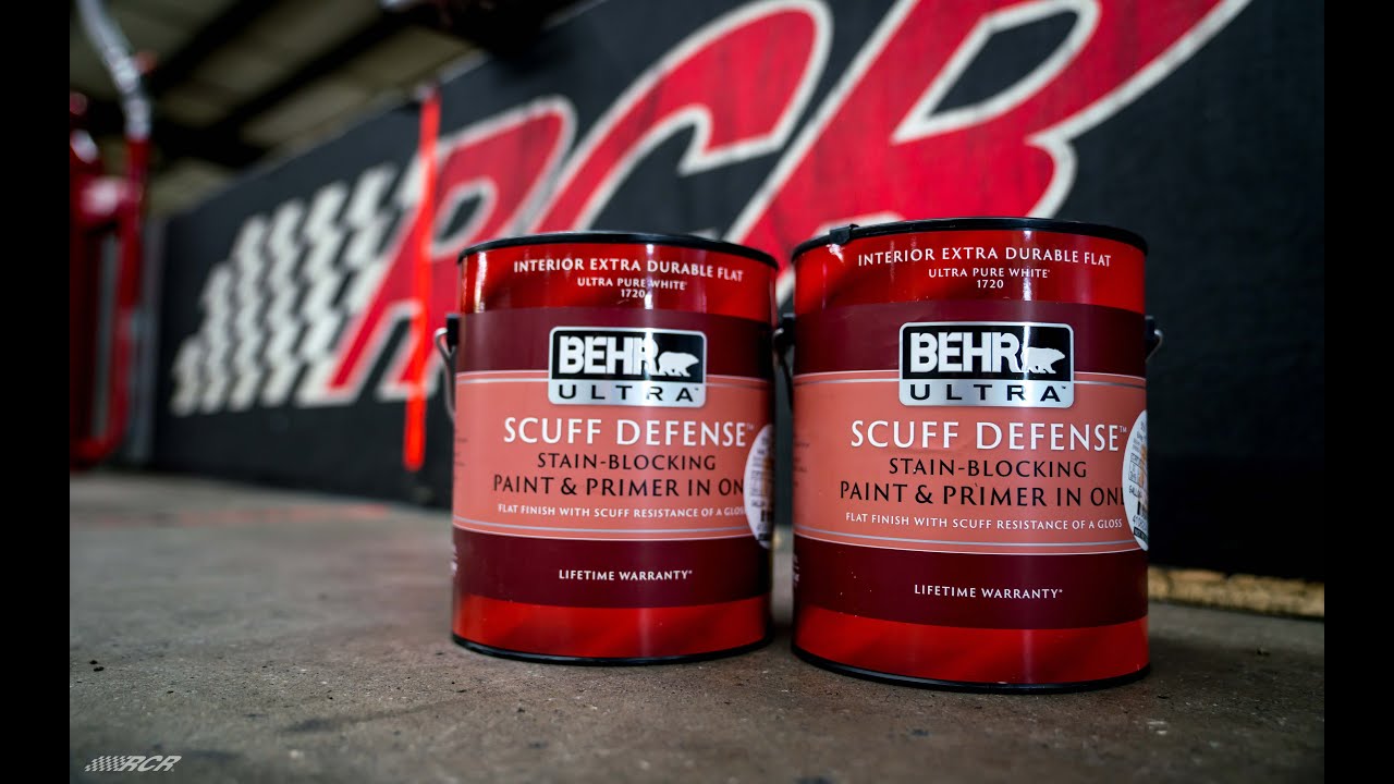 RCR Pit Crew Trusts Behr Ultra Scuff Defense YouTube