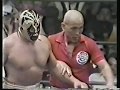 Mil Máscaras & Dos Caras vs The Destroyer & The Cruiser ★1980
