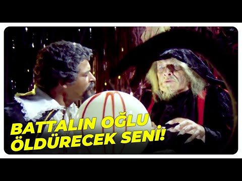 Yalan Söylüyorsun Pis Büyücü | Battal Gazi'nin Oğlu - Cüneyt Arkın Eski Türk Filmi