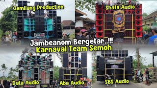 Download Lagu 5 Sound Adu Bass ❗ Karnaval Jambeanom Hari ini Feat Pemuda Team Semoh MP3