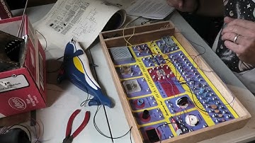 Science Fair 100 in 1 Electronic Project Kit, project 72, Morse Code maritime distress signal test