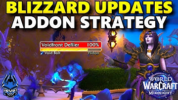 Blizzard Drops Press Release Updating Addon Strategy, Midnight Info & MORE World of Warcraft NEWS