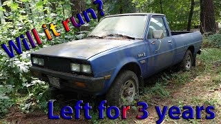 1984 Dodge D50 diesel turbo rescue part 1 (getting it home)