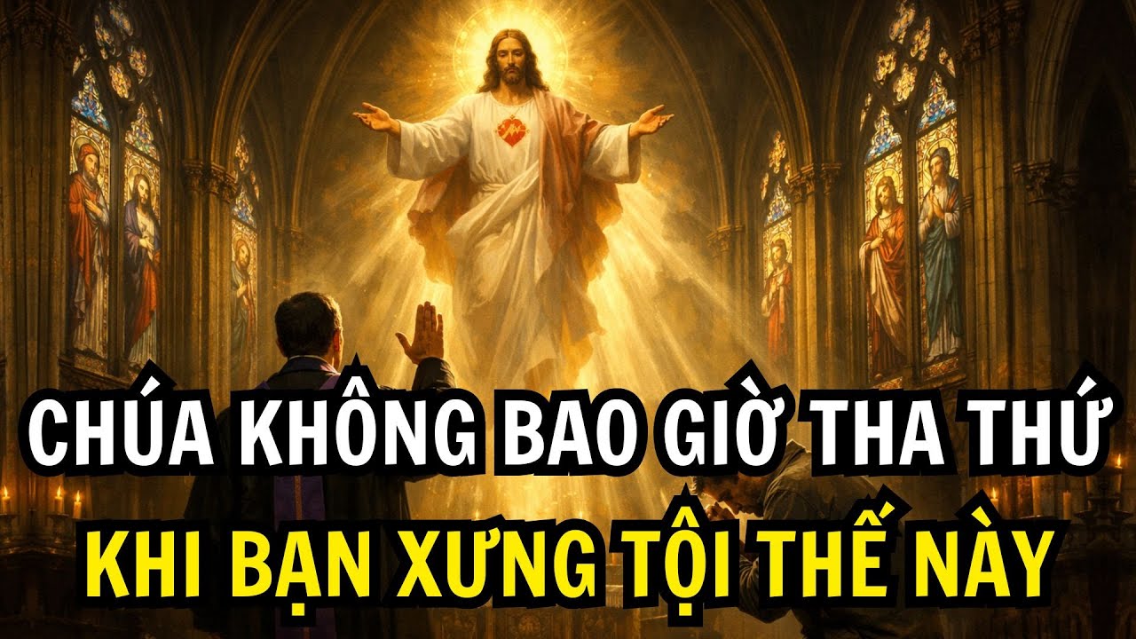 Chúa Sẽ Không Tha Thứ Khi Bạn Xưng Tội Như Thế Này - Nhiều Người Mắc Phải Mà Không Biết