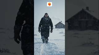 I build a hidden Snow Shelter From Scratch 😱♥️#timelapse#shortsfeed #aiart #viral #explore#trending