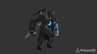 Test Titan Cameraman in Prisma 3d