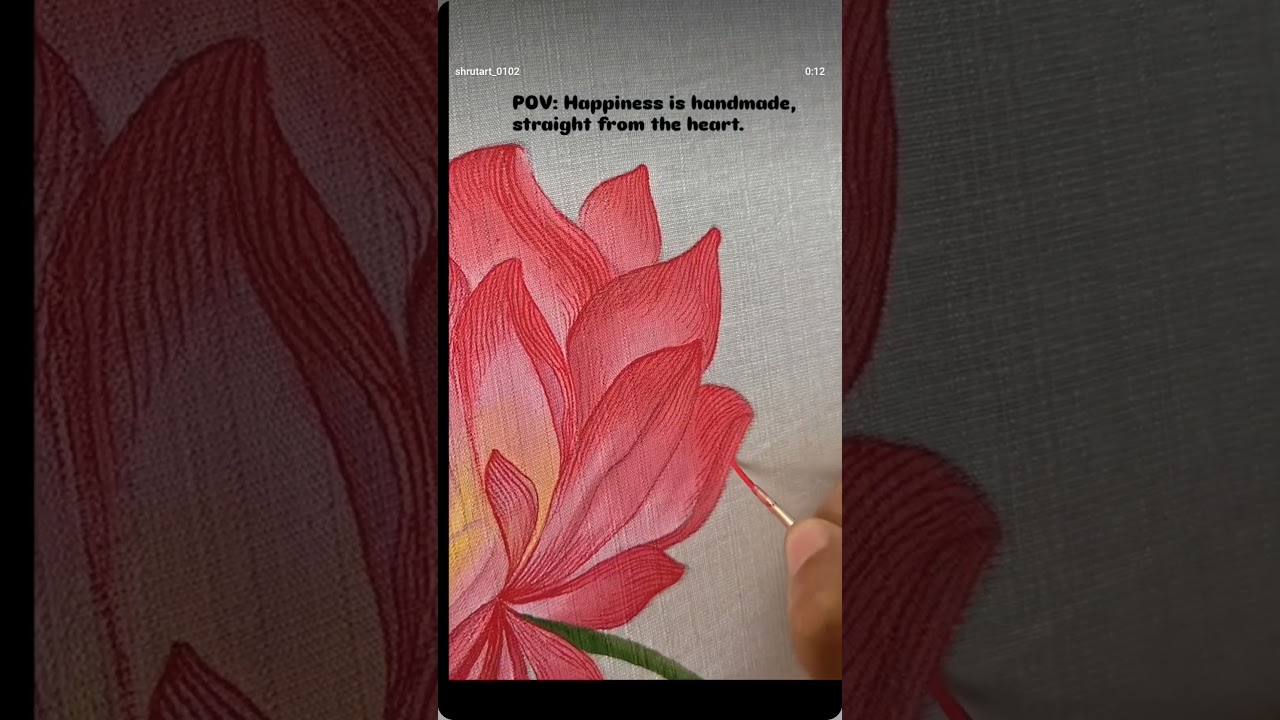 Where colors meet emotions on canvas 🎨Every stroke tells a story. 